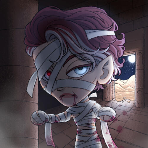 Halloween Hadrian Chibi