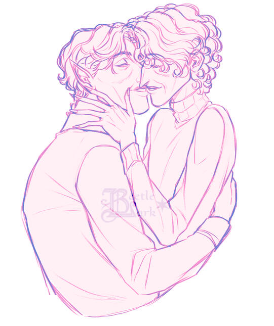 Hadrian+Ivan Kiss Sketch